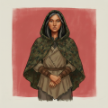 A drawing of Yen by Remy.